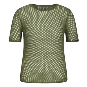Breathable Men Mesh <b>Shirt</b> Fitness Workout Drop Shoulder Crew Neck Men Mesh <b>Shirt</b> With <b>Custom</b> <b>Design</b> And Size with Oem - Product Image 4