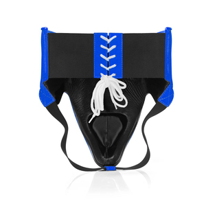 Boxing Leather Groin Midsection Protector for Boxing/Muay Thai Mma Abdo Gear Kickboxing Abdominal Protect Groin Guard - Product Image 2
