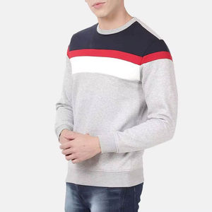 Sudadera de Cuello Redondo para Hombre, Nuevo Diseño Otoño Invierno, Sudadera Lisa para Hombre, Holgada, a la Moda, con Bordado de Felpa, OEM - Product Image 6