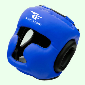 Protector de Cabeza de Cuero Personalizado con Logotipo para Boxeo, MMA, Muay Thai, Kickboxing y Sparring con Protector Nasal - Product Image 5