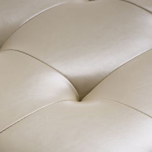 Cosmopolitan Cream Satin <b>Storage</b> Ottoman Elegant <b>Stool</b> with Hidden <b>Storage</b> Space - Product Image 5
