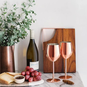 stem design copper <b>wine</b> glass long stem copper <b>goblet</b> short stem copper <b>wine</b> glass classic stem copper <b>goblet</b> elegant stem - Product Image 1