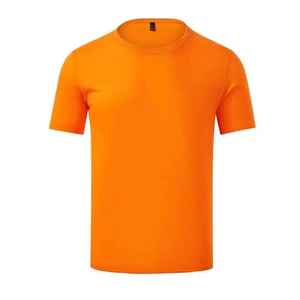 T-shirts pour hommes surdimensionnés en coton 100% lourd, respirants, à séchage rapide, en tissu toile, coupe classique - Product Image 4