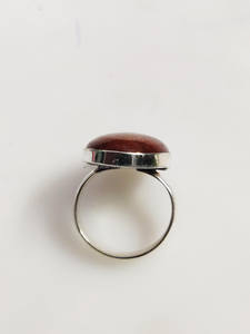 Anillo de declaración de piedra solar azul hecho a mano 925 joyería Vintage de plata esterlina anillo de aniversario de compromiso clásico - Product Image 6