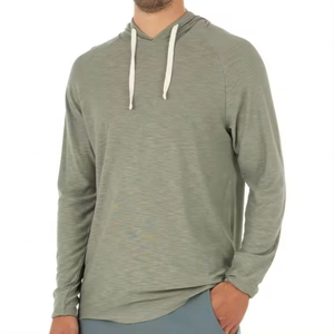 Sudaderas con Capucha Unisex de Algodón 100% Transpirables de Ajuste Regular con Protección UPF Anti-UV para Exteriores, Ideales para Pesca - Venta al por Mayor - Product Image 2