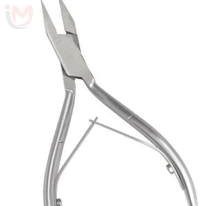 Professional Stainless Steel Cuticle Nippers Flat Shape Sharp Tip <b>Nail</b> <b>Tool</b> for Finger Manicure Pedicure Adult Use - Product Image 3