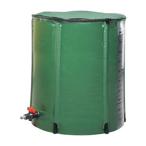Serbatoio per Acqua Piovana in PVC Verde da 50 Galloni con Scala Graduata per Irrigazione - Product Image 3