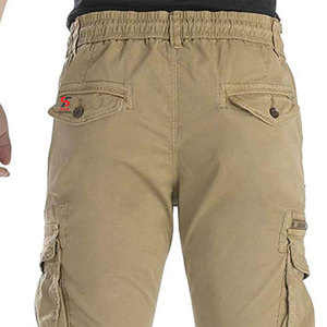 Pantalon cargo et pantalon de travail pour homme, design multi-poches, motif uni, construction durable, qualité professionnelle, style tendance. - Product Image 6