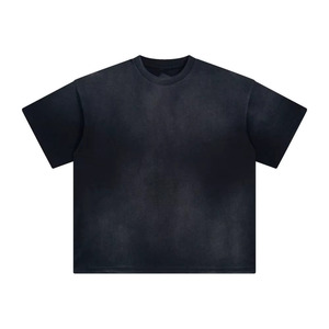 Fournisseur OEM de T-shirts délavés à l'acide en gros pour les marques de vêtements mondiales, commandes en gros avec logo personnalisé, fabrication sous contrat - Product Image 2