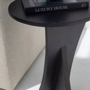 Table d'appoint Vandana Orion GrandTrinity noire peinte, design moderne et contemporain - Product Image 3