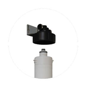 Support de filtre manuel en plastique, filetage femelle 3/8\", changement rapide, cartouche filtrante à un étage, compatible Everpure 2,5013,500 GPH - Product Image 3