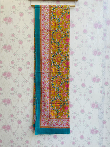 Main Bloc Imprimer Indien Coton Sarong Décoratif À La Main Plage Paréo Indien main bloc impression foulards coton étole - Product Image 4