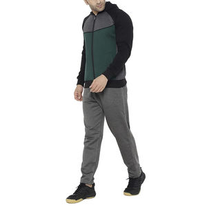 Chándal con Capucha para Hombre, Corte Regular, a la Moda, para Invierno, Entrenamiento y Uso Casual, Cómodo, Grueso, 100% Algodón - Product Image 4