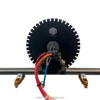 Machine de découpe de mur en béton à haute fréquence