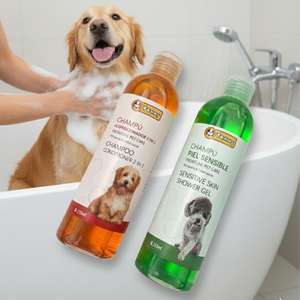 Champú para Perros Yommy de Frontline Pet Care, 250 ml, pH Neutro, 2 en 1, Acondicionador para Piel Sensible, para Limpieza y Baño de Mascotas - Product Image 1