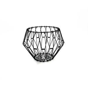Decor Impex Wire Iron Weaving Eco-Friendly Modern Multifunction Storage <b>Basket</b> <b>Handle</b> for Kitchen Use Rectangle Shape Handmade - Product Image 4