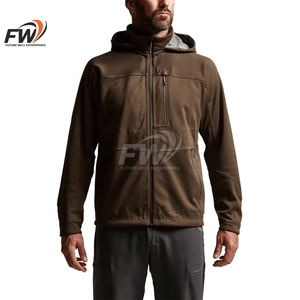 Pull à col zippé pour homme, personnalisé avec logo, en polaire, respirant, anti-humidité, imprimé camouflage par sublimation, pour la chasse et les activités de plein air - Product Image 6