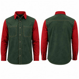 Mens Long Sleeve NFPA 2112 <b>Flame</b> Retardant Work <b>Shirt</b> Anti-Static FRC Pearl Snap Welding Workwear - Product Image 1