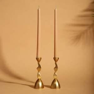 Brass <b>Candlestick</b> Holder Vintage Metal Candle Stand for Home Decor Dining Table Wedding Centerpiece - Product Image 3