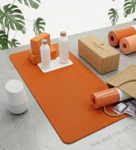 Best Design Red Color Position Line Eco Friendly Yoga <b>Mat</b> Foldable Travel <b>Silicon</b> 4mm Fitness <b>Mat</b> At Wholesale Price - Product Image 5