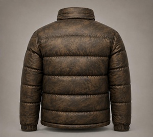 OEM Custom Design Winter Stand Collar Men Lightweight <b>Duck</b> <b>Down</b> <b>Jacket</b> Puffer <b>Jacket</b> MenHigh Quality Zipper up Custom Brand - Product Image 5