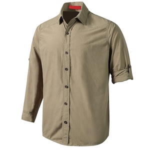 เสื้อผ้าลำลองผู้ชาย แห้งเร็ว ระบายอากาศได้ดี ผ้าฝ้าย 100% - Product Image 2