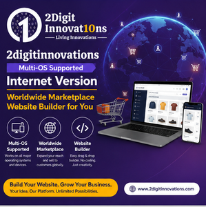 2digitinnovations Multi-OS Supported Internet Version Worldwide Marketplace Website <b>Builder</b> for You - Product Image 2