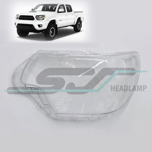 Nuevo para Toyota Tacoma 2012-2015: Carcasa de faro de policarbonato transparente de repuesto con 6 meses de garantía (lado del conductor/pasajero) - Product Image 1