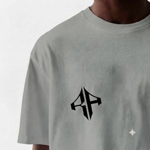 Camiseta Extra Grande de Primera Calidad para Hombre, 100% Algodón, con Logotipo Personalizado Serigrafiado, Color Azul Marino, de Secado Rápido y Cuello Redondo - Product Image 6
