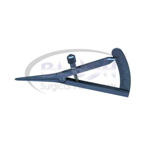 Castroviejo Caliper Titanium Ophthalmic Surgical Measuring Instrument Corneal Gauge CE ISO Certified By <b>Blush</b> Surgical - Product Image 2