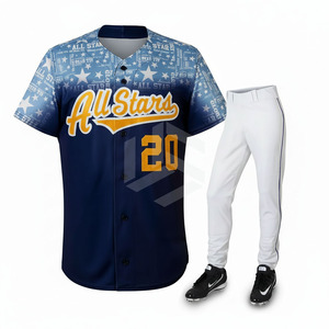 Uniformes de Béisbol Personalizados OEM, Sublimados y Bordados, Conjuntos de Uniformes de Alta Calidad, Camisetas y Conjuntos del Clásico Mundial de Béisbol - Product Image 6