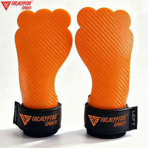 Sangles d'assistance antidérapantes en cuir de vachette pour barre de traction, entraînement complet, FROG Grip, Cross Training, antidérapant - Product Image 2