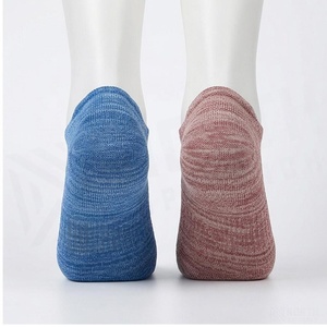 North Approach Ankle <b>Socks</b> Solid Color Breathable Thin Knitted for Adults Summer Casual Wear - Product Image 2