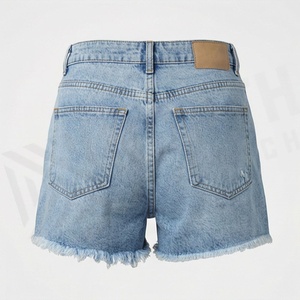Pantalones Cortos de Mezclilla para Mujer, Estilo Urbano, Moda Nueva, Artículo en Línea, Ropa de Verano de Primera Calidad, Color Personalizado - Product Image 2