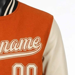 Premium Custom Varsity Jacket High Quality Embroidery and Full Genuine Leather Sleeves Designed For a Modern Letterman Jackets - Product Image 6