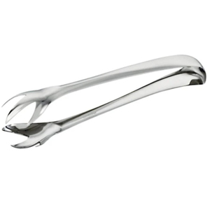 Pince à glace en laiton au design standard, plaquée or, pour barware, motif feuille décoratif, buffet et fête, bon prix - Product Image 2