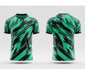 Full Print Sublimation T-Shirt | <b>Men</b> Women Youth Sizes | Lightweight Quick Dry Training Sportswear Wholesale - Product Image 3
