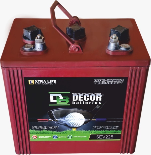 6V 6EV225 Deep Cycle Golf Cart Battery Long Lifespan Quick Charge for Off-Road Electric Industrial Commercial Energy Storage