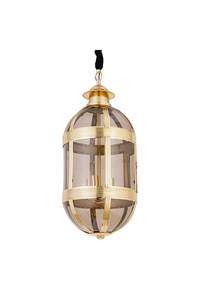 โคมไฟแขวนกลางคืนสไตล์มิดไนท์เฮอริเทจ รุ่นรอยัลชาโดว์ วินเทจ นัวร์ โคมทองเหลืองขัดเงา โคมไฟเรืองแสงยามค่ำคืนสไตล์เรโทร - Product Image 4