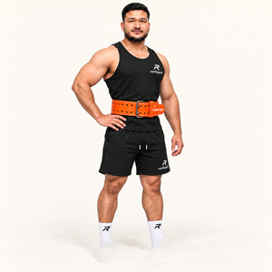 Ceinture de musculation en cuir OEM avec logo personnalisé et soutien lombaire, équipement de sport durable, fournisseur OEM ODM d'équipements de gym - Product Image 5