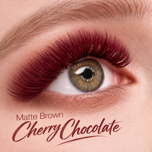 Charmlash Custom Eyelash <b>Extensions</b> Supplier Dark Brown <b>Lashes</b> <b>Extension</b> 0.03 Matte Natural Everyday <b>Lashes</b> Classic Mega Volume - Product Image 2