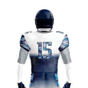 Maillots de football américain professionnels de haute qualité, personnalisés, en twill, avec impression par transfert thermique, respirants et à séchage rapide - Product Image 5