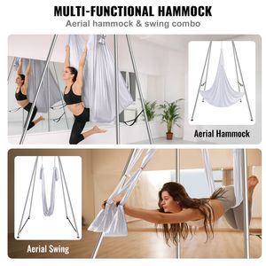 Struttura Professionale per Yoga Aereo da 2,93 m con Supporto Portatile per Amaca da 6,15 m, Capacità Massima 250 kg - Product Image 6
