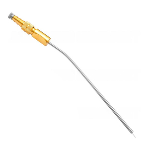 Cánula Quirúrgica Manual Frazier de Acero Inoxidable con Punta Atraumática para ORL, Neurocirugía y Cirugía Plástica, con Orificio Hueco - Product Image 3