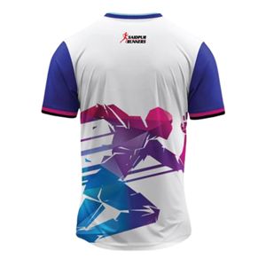 Camisetas Deportivas Sublimadas con Diseño Personalizado a Precio de Mayoreo, Cuello Redondo, para Maratón de Verano, 100% Poliéster - Product Image 3