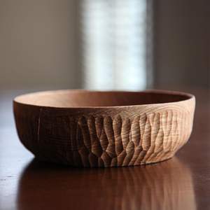 Bol de service en bois de luxe artisanal - Product Image 4