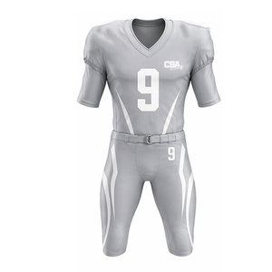 Ensemble de football américain prêt pour le jeu avec maillot, pantalon, casque et collection complète - Product Image 2