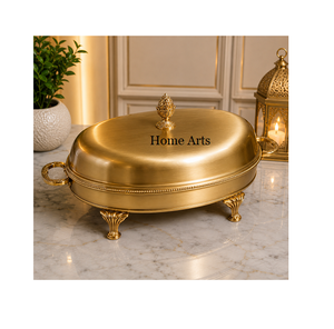 Classic Design Food <b>Buffet</b> Chafing Dish Stainless Steel Gold Color Hotelware Food <b>Buffet</b> <b>Warmer</b> With Finest Quality - Product Image 4
