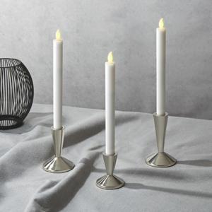 Elegant Metal Candle Holder With <b>Silver</b> Polished Finished Decorative Home Accent For Dining <b>Table</b> Wedding Centerpiece And Luxury - Product Image 3