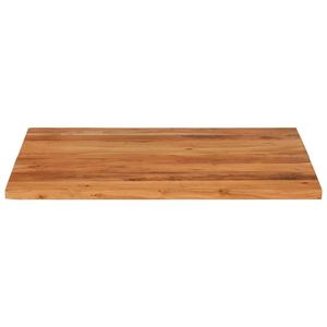 Plateau de table à manger carré en bois d'acacia massif 27,6"x27,6"x1,5" (seul le plateau) - Product Image 3